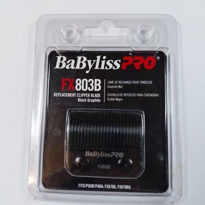 BaBylissPRO Black Graphite Replacement Taper Clipper Blade FX803B NEW